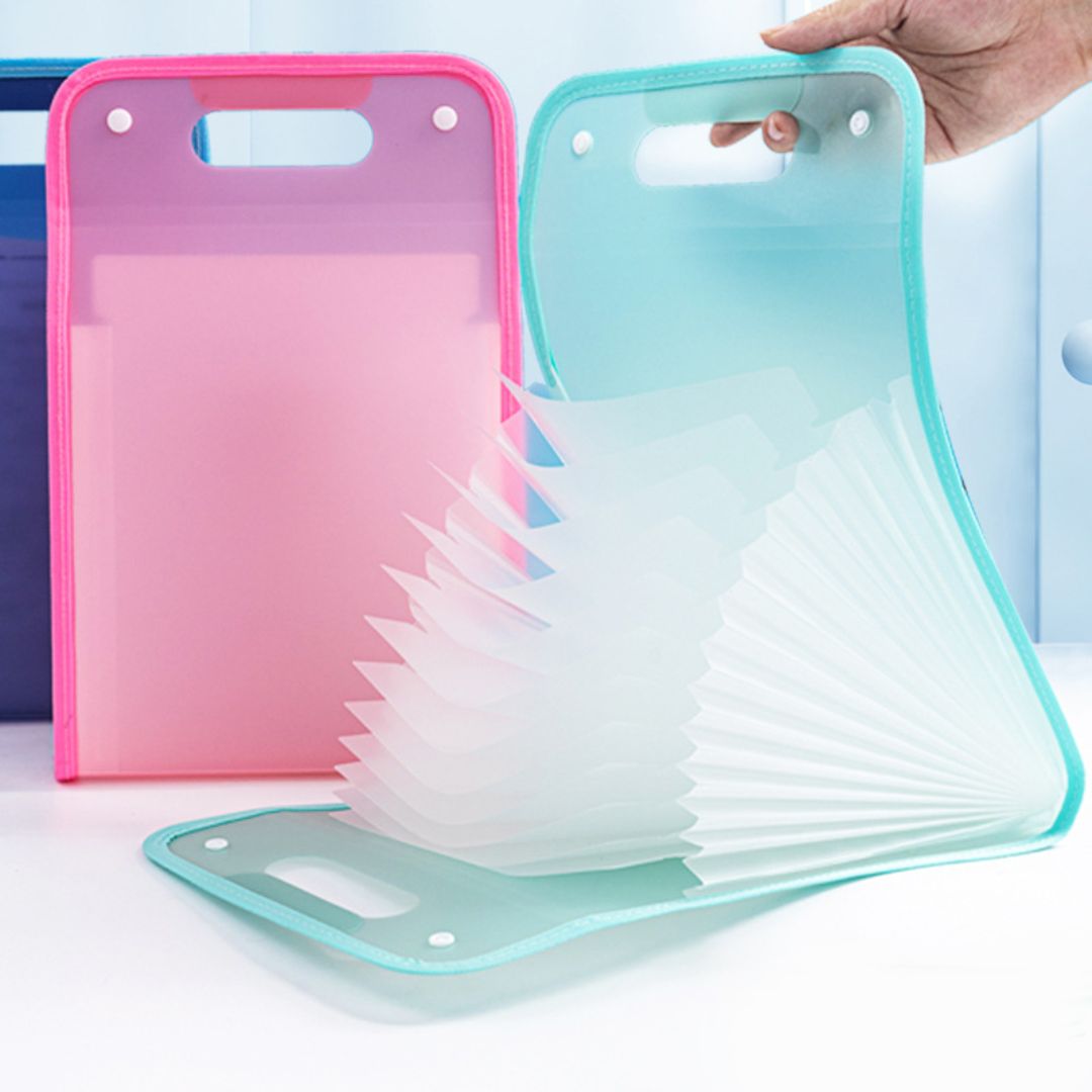 13-Layer A4 Expanding File Organizer