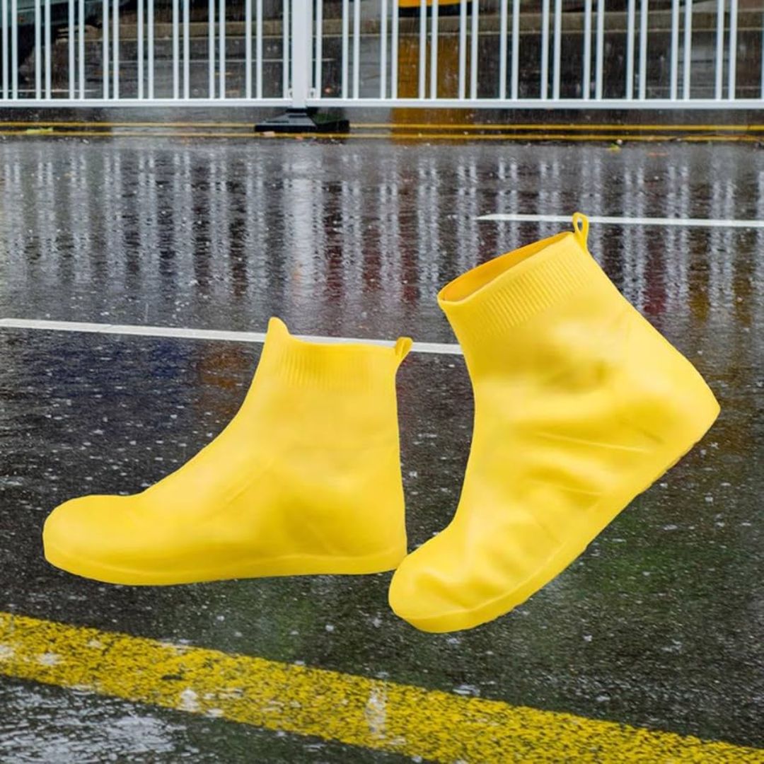 Waterproof Non-Slip Reusable Silicone Rubber Shoe Covers