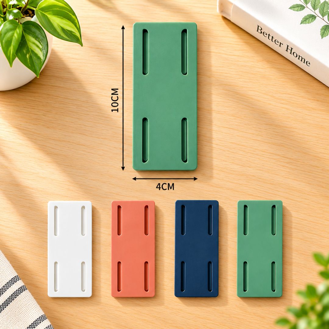 Self-Adhesive Power Strip Holder
