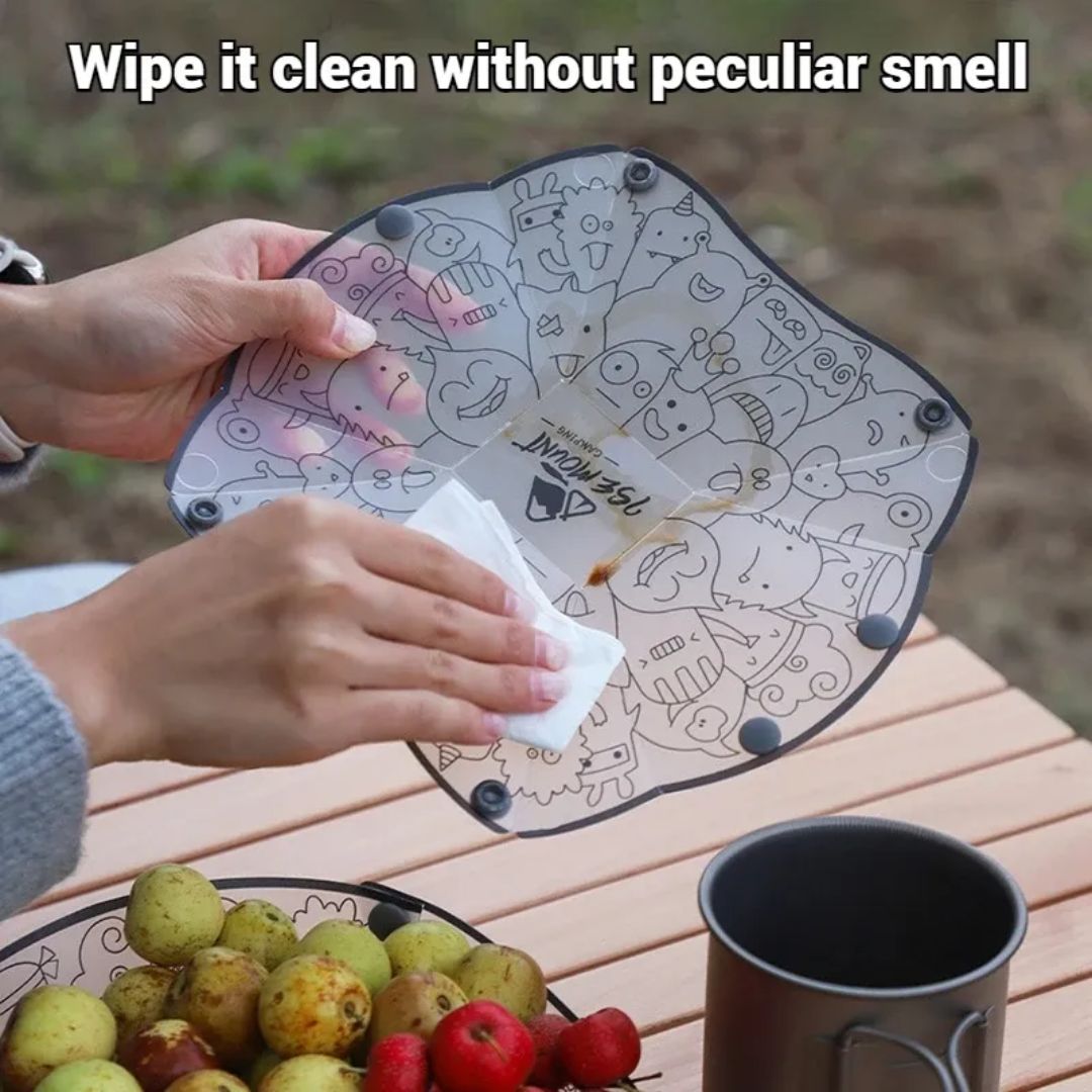 Foldable Tableware Bowl Set For Outdoors