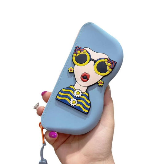 Colorful Silicone Sunglass Case