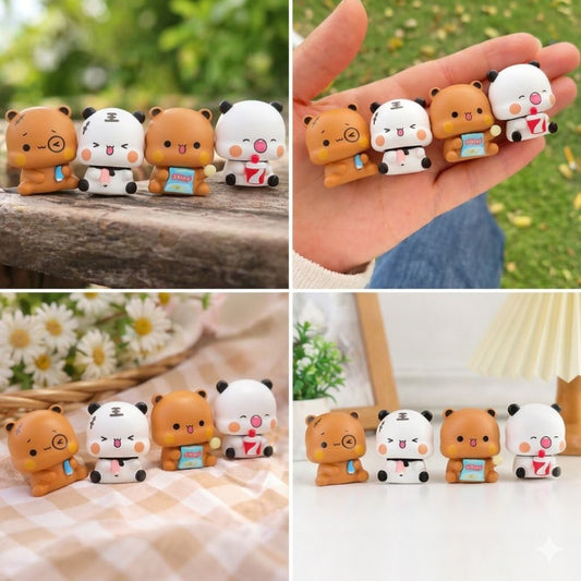 Bear Mini Figurines Set
