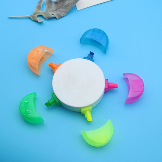 5 in 1flower Shape Highlighter Pen