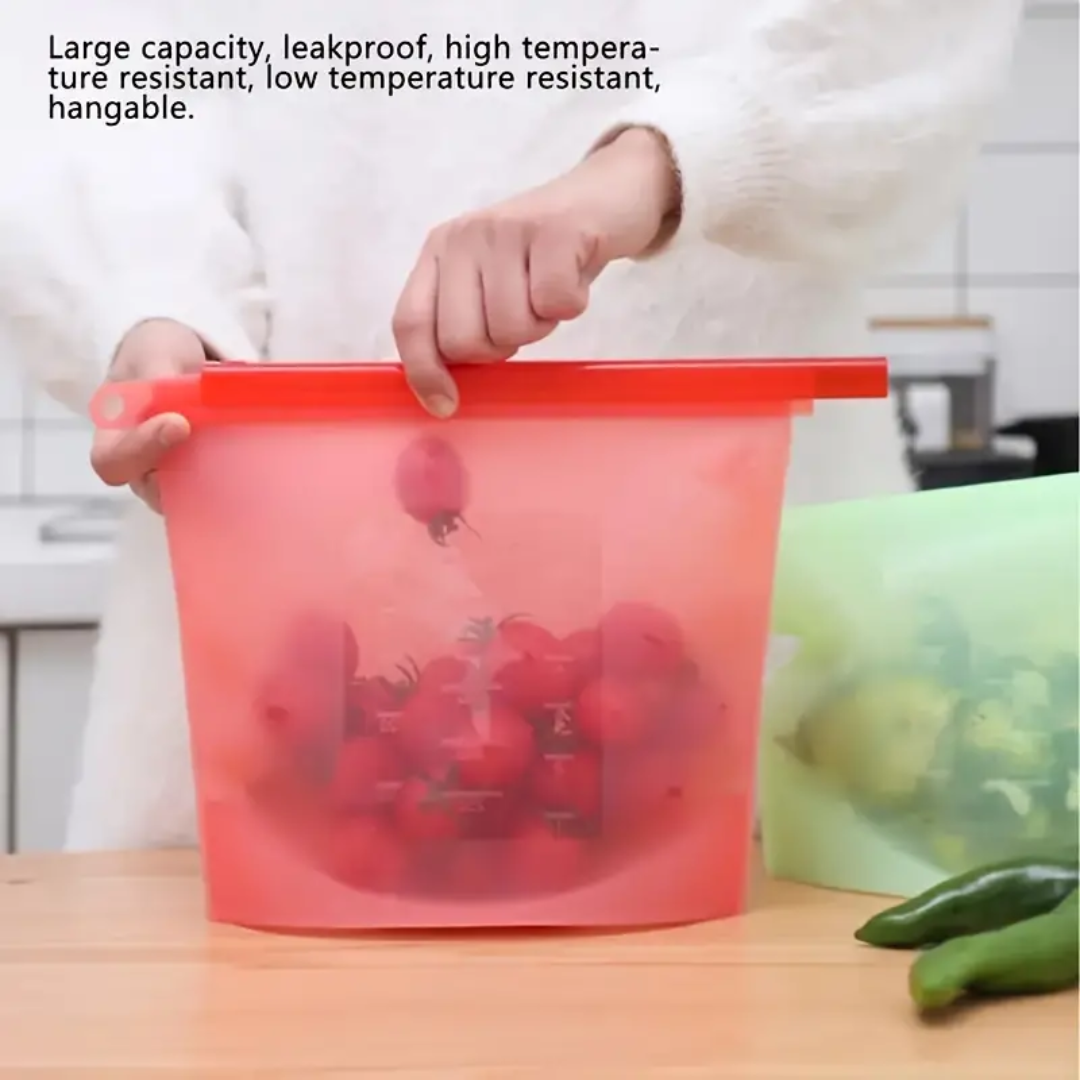 Large Capacity Silicone Food Storage Bag