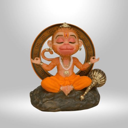 AURANCE Divine Bal Hanuman Ji Resin Idol