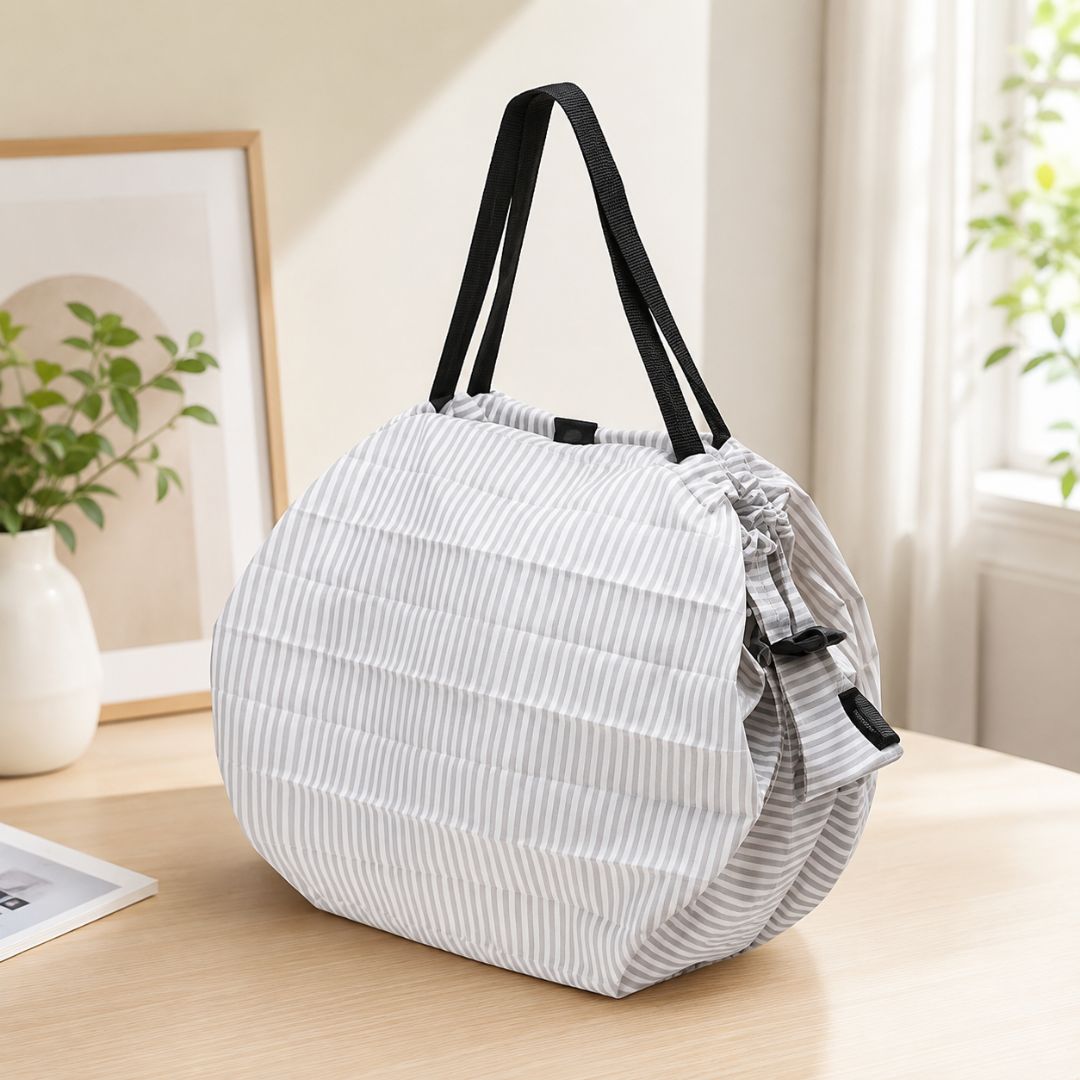 Foldable 100g Light Weight Waterproof Fabric Handbag