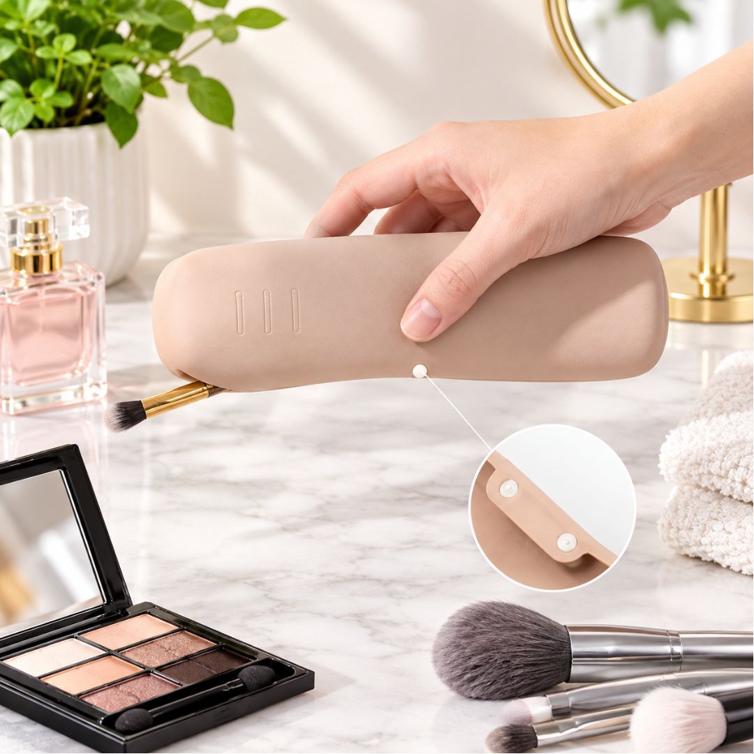 Magnetic Silicone Makeup Brush Holder