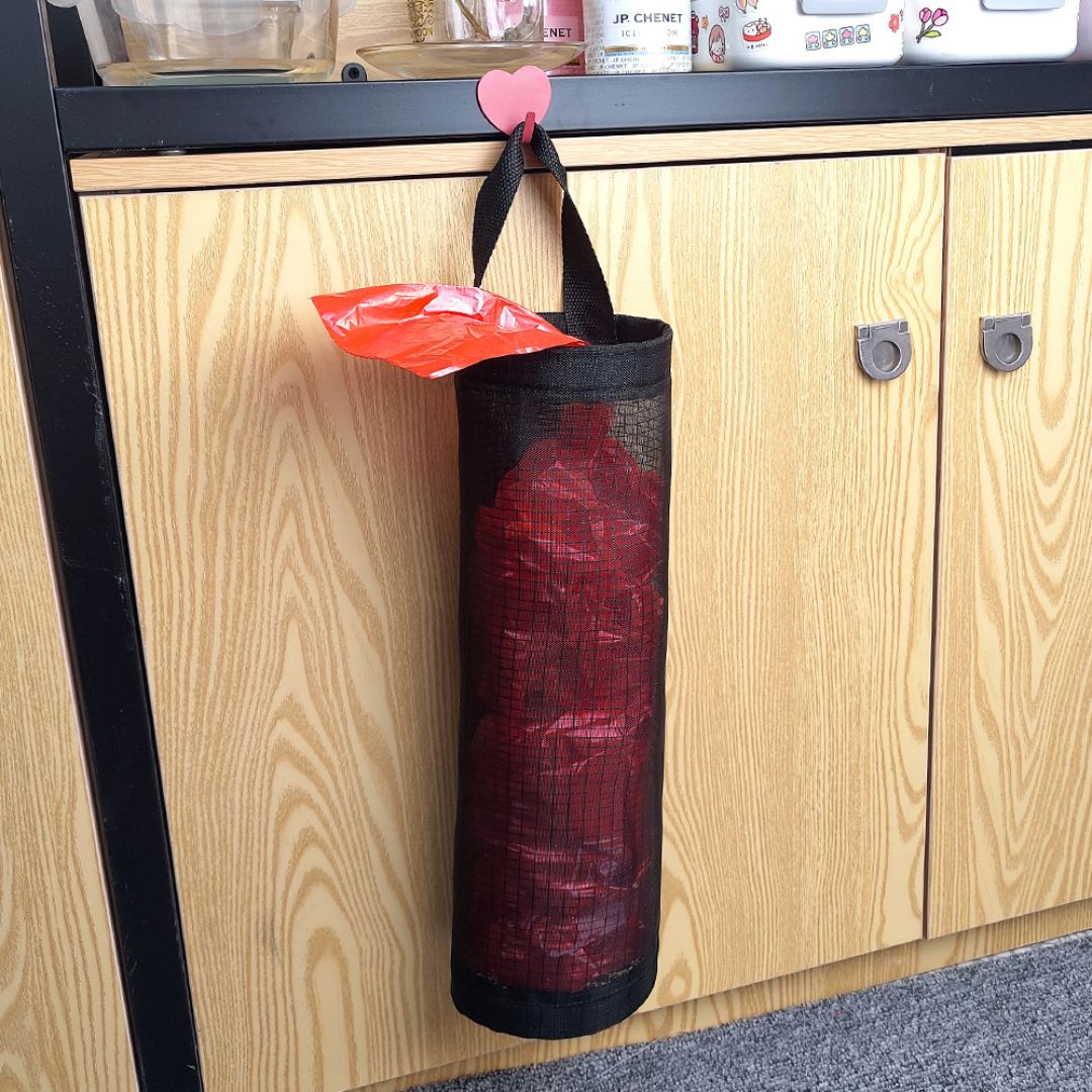 Kitchen Wall-Mounted Plastic Bag Storage