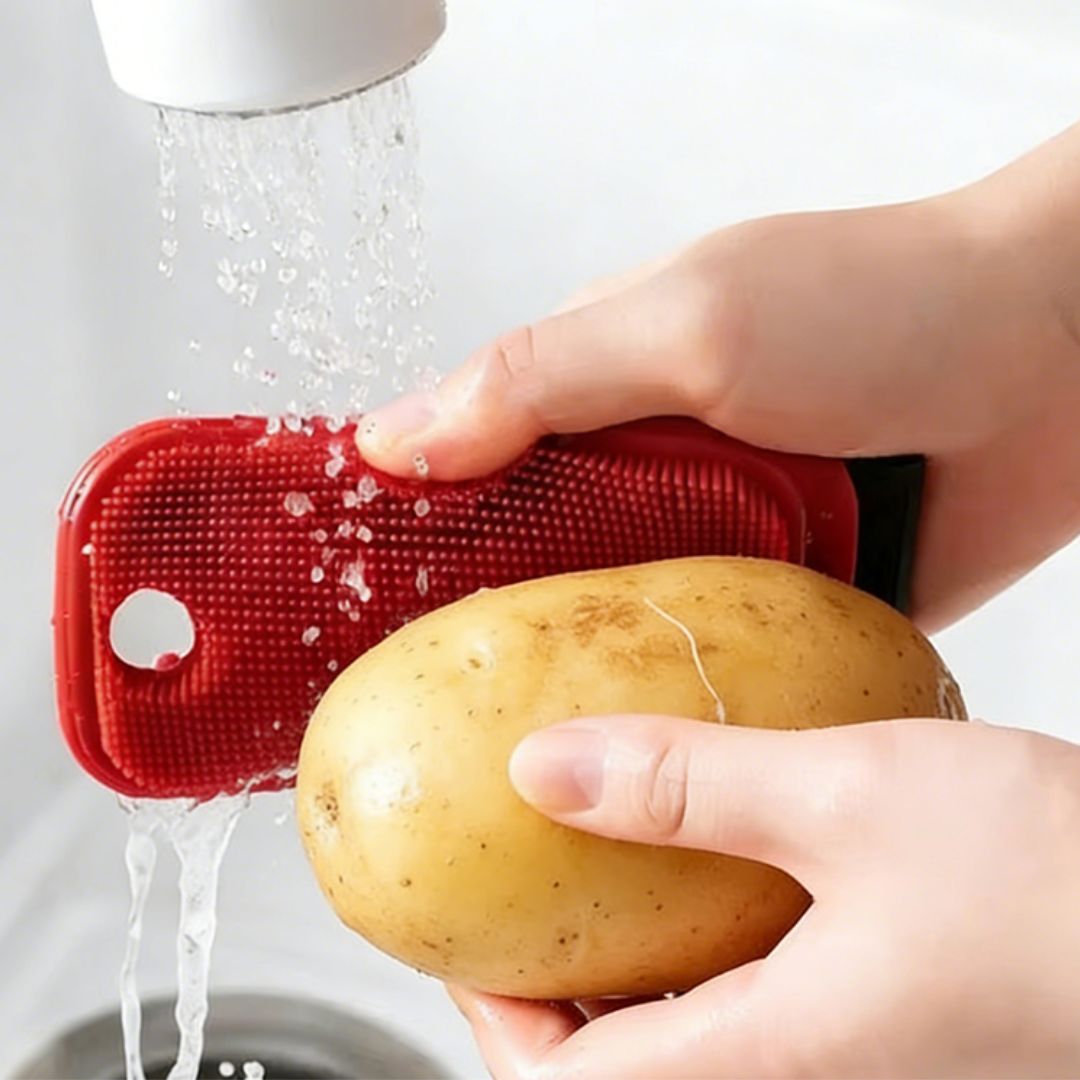 Multifunctional Silicone Vegetable Brush