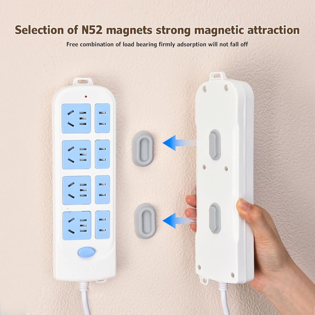 Wall-Mounted Silicone Remote Organizer- 4 PCS