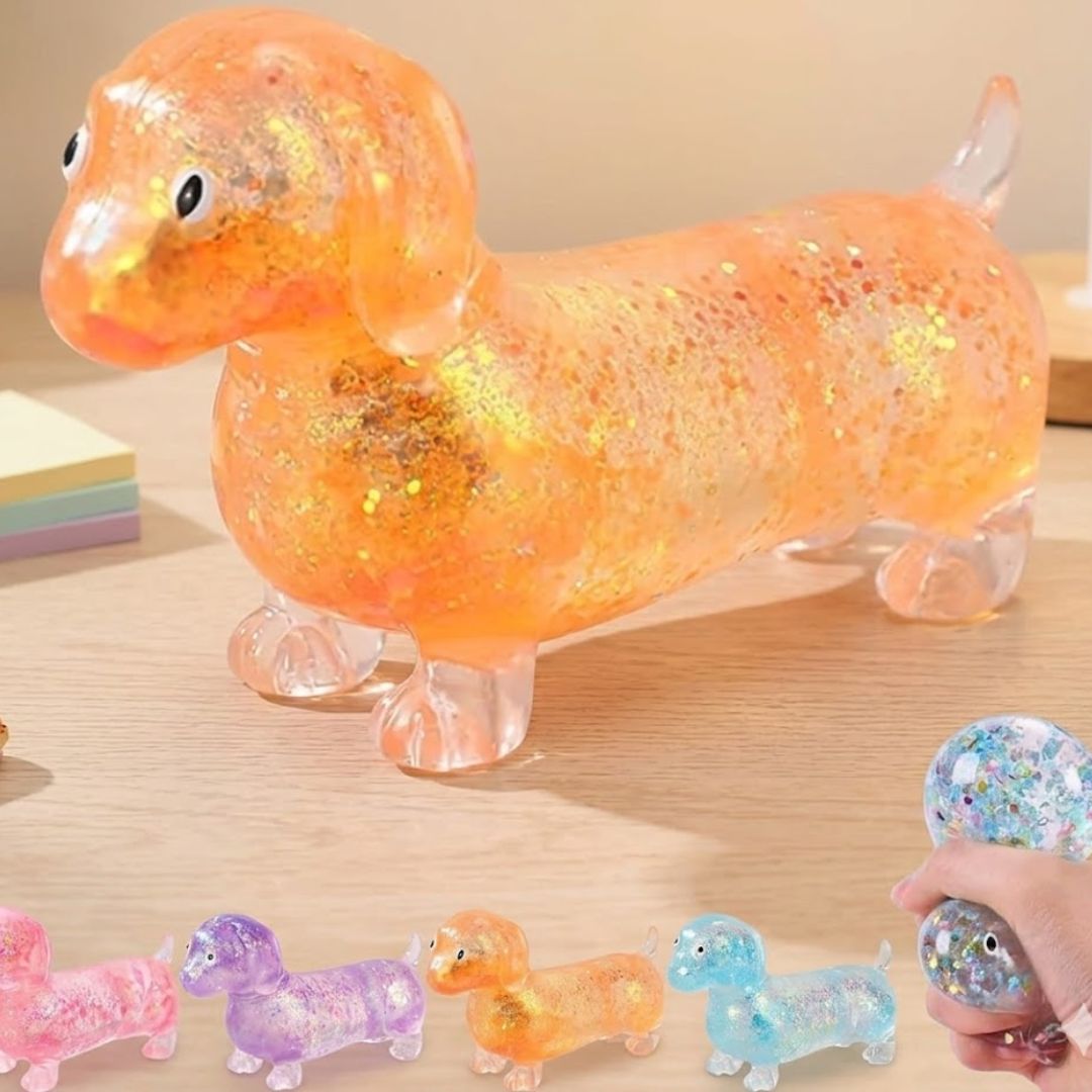 Stress Relief shiny and soft Cute Puppy Dogs