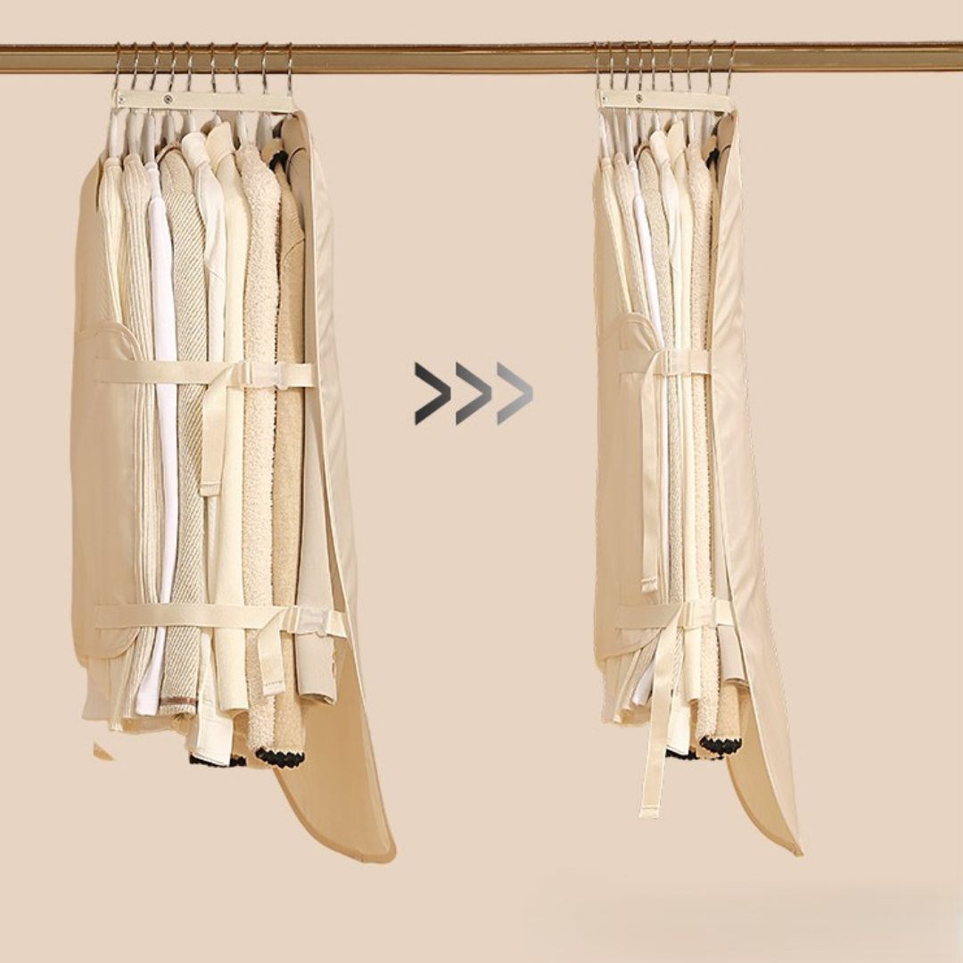 Clothes Protector Hanging Folding Storage Bag