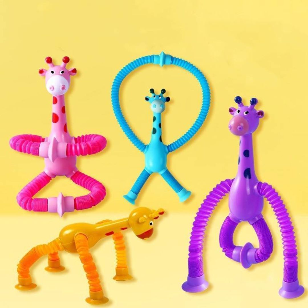 Bend And Stretch Pop Tube Giraffe