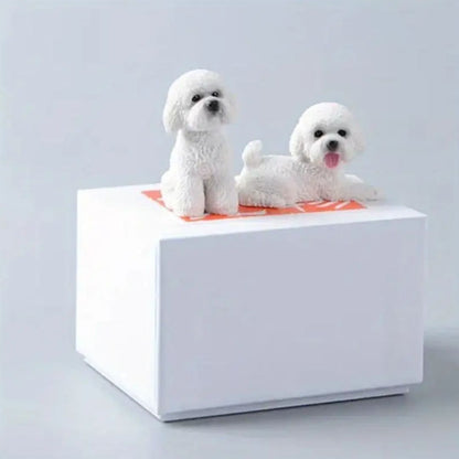 Teddy Dog Resin Figurines