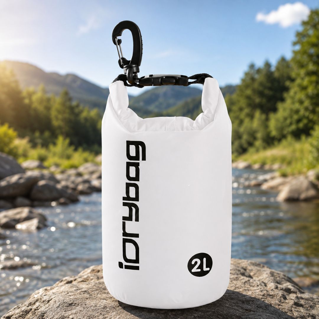 Waterproof Dry Bag with Carabiner Clip