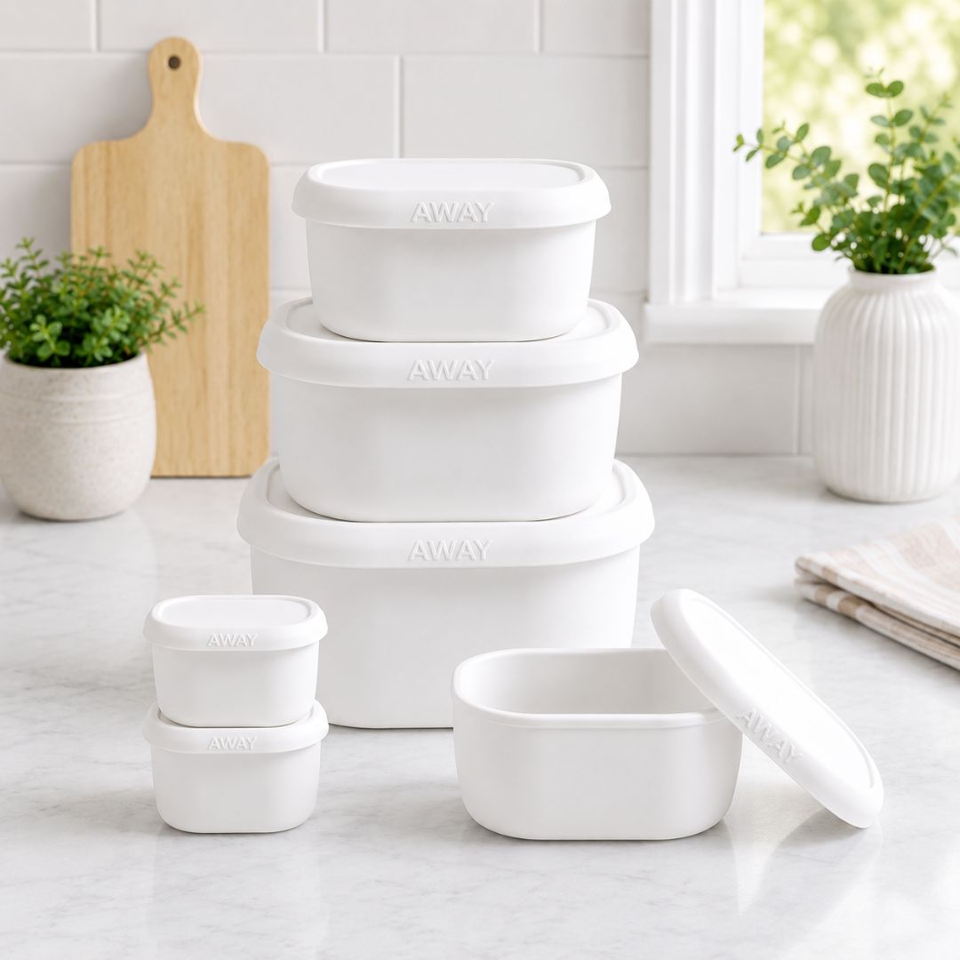 BPA-Free Silicone Food Storage Containers