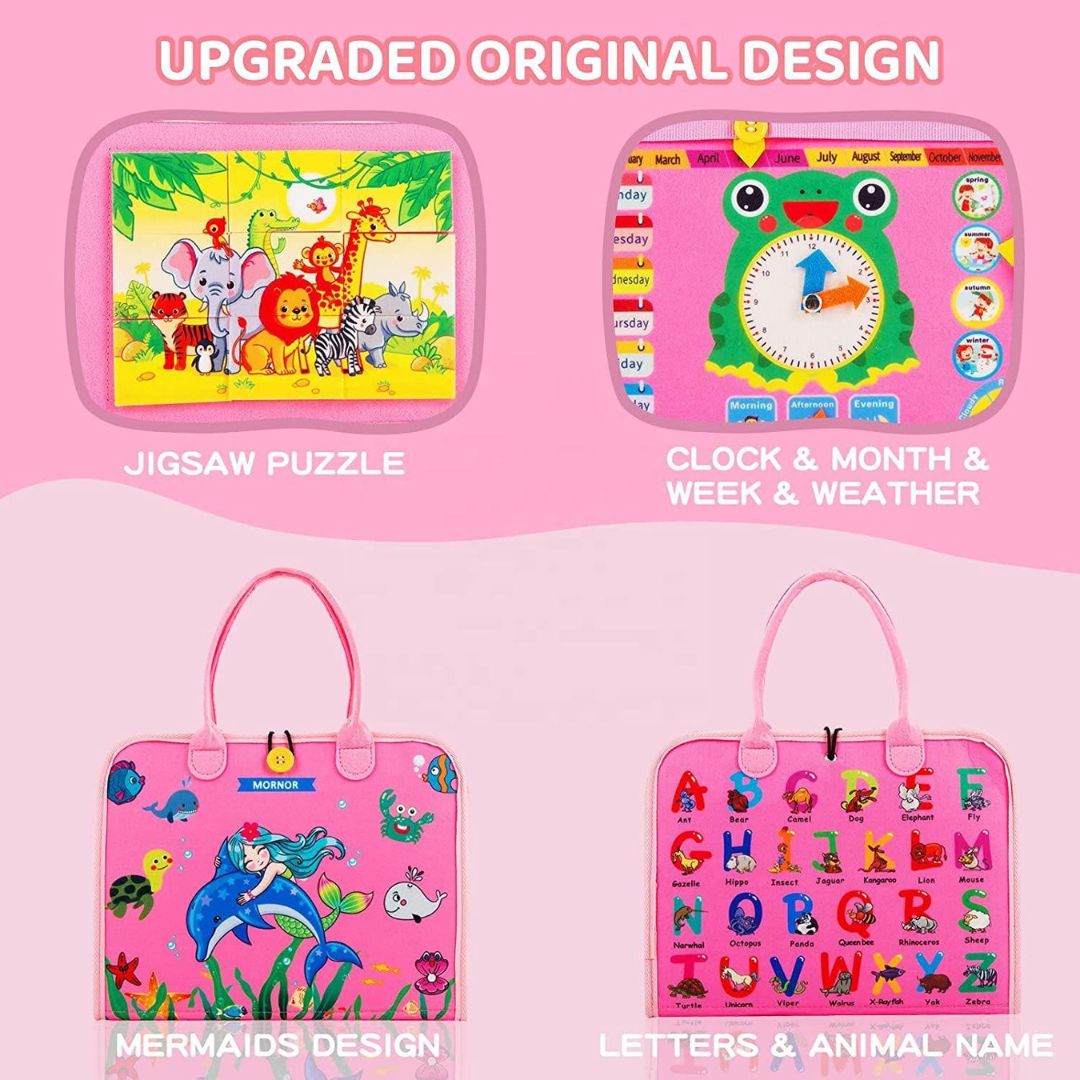 Educational Learning Busy Sensory Board