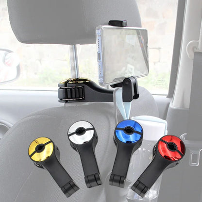 Car Seat Headrest Hook Phone Stand