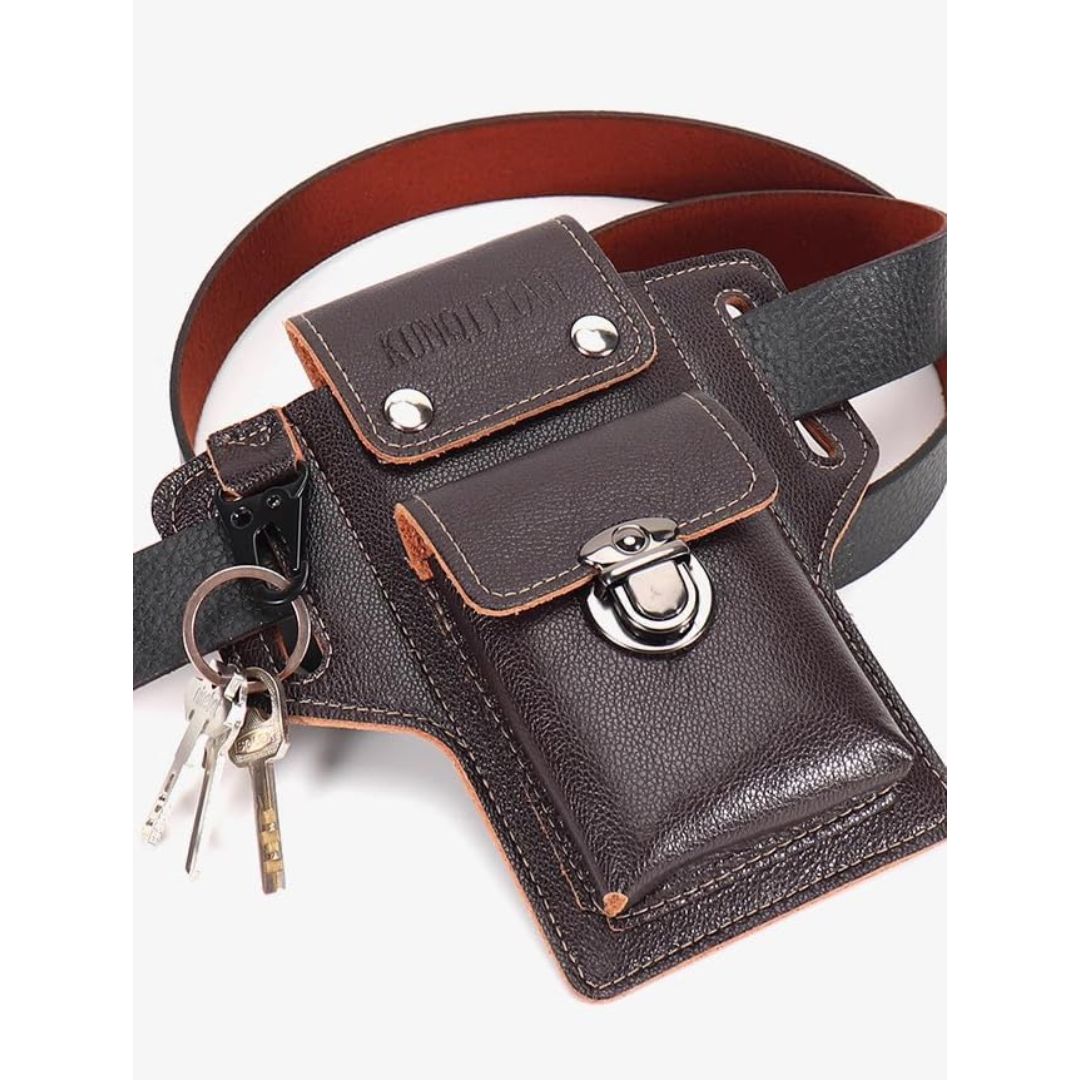 Leather Mobile Belt Pouch