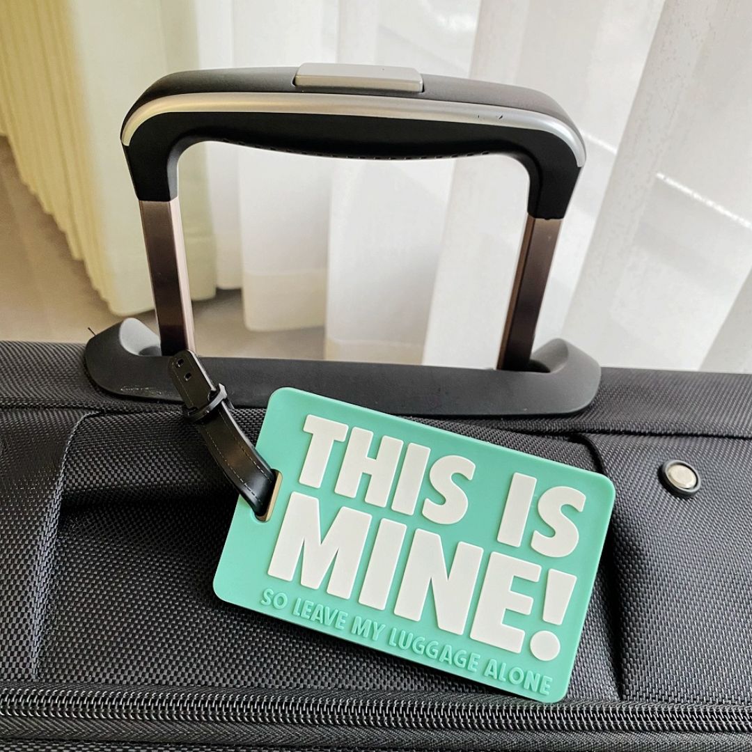 Custom PVC Rubber Luggage Tag