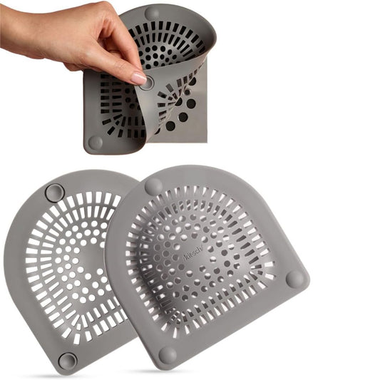 Hair Catcher Silicone Drain Cover for Bath & Shower