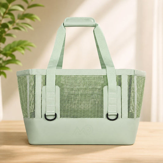 Custom Large Capacity Mesh Beach Tote Bag