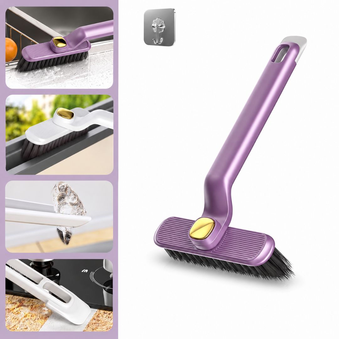360° Rotating Multi-Function Bathroom Floor Cleaning Brush