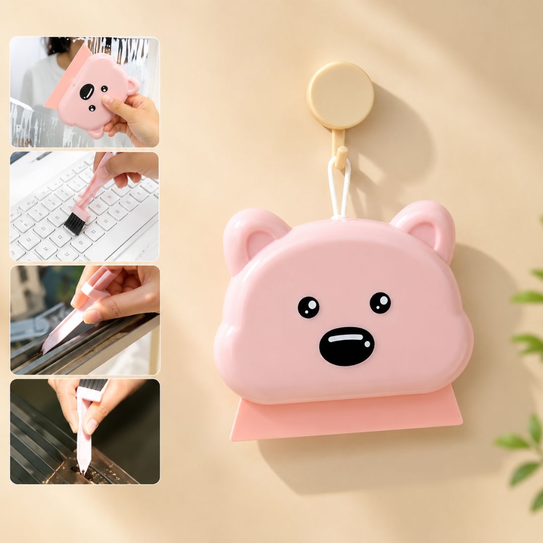 5-in-1 Multi-Purpose Cartoon Puppy Cleaning Tool Kit