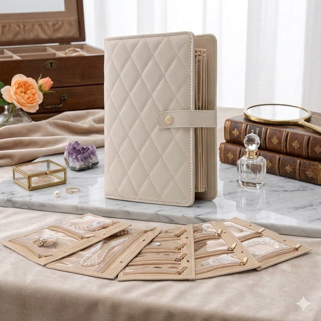 Travel Jewelry Organizer Box