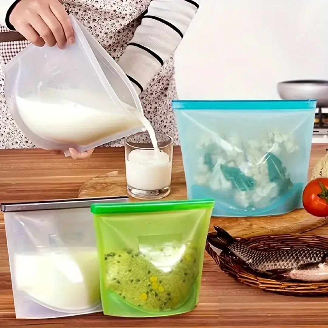 Large Capacity Silicone Food Storage Bag