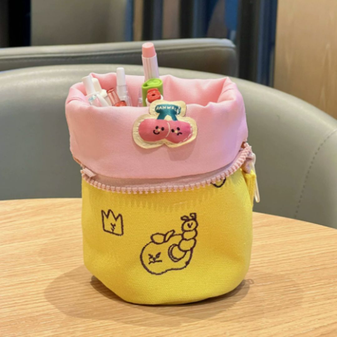 Vertical Flip-Top Pen/Pencil Case