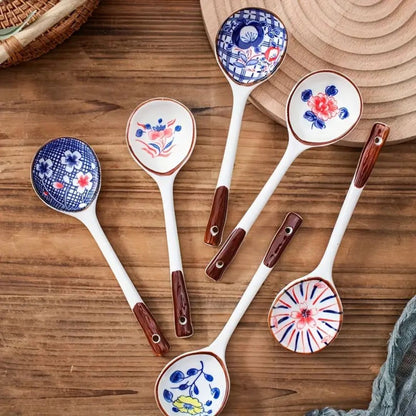 Artisan Ceramic Tableware Spoon Set