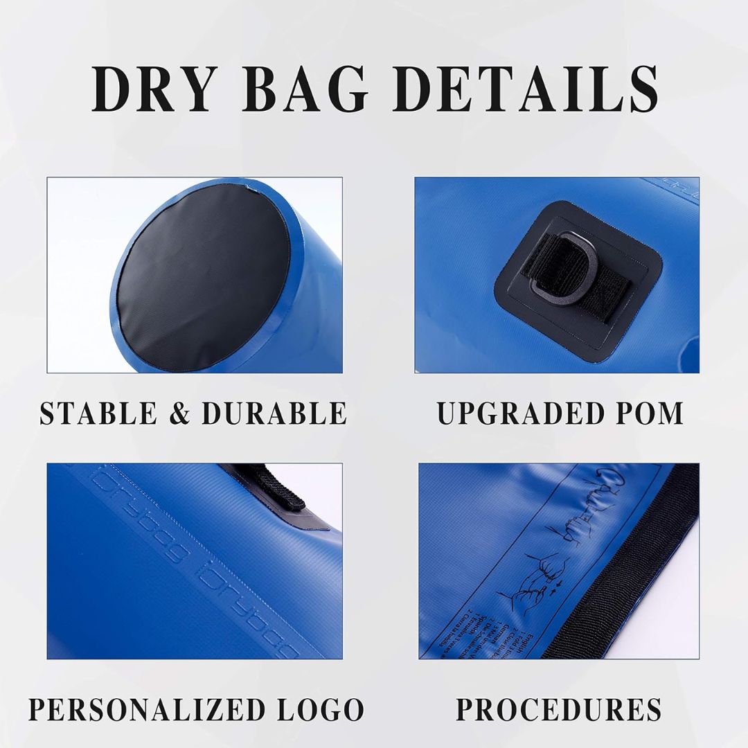 Waterproof Dry Bag with Carabiner Clip
