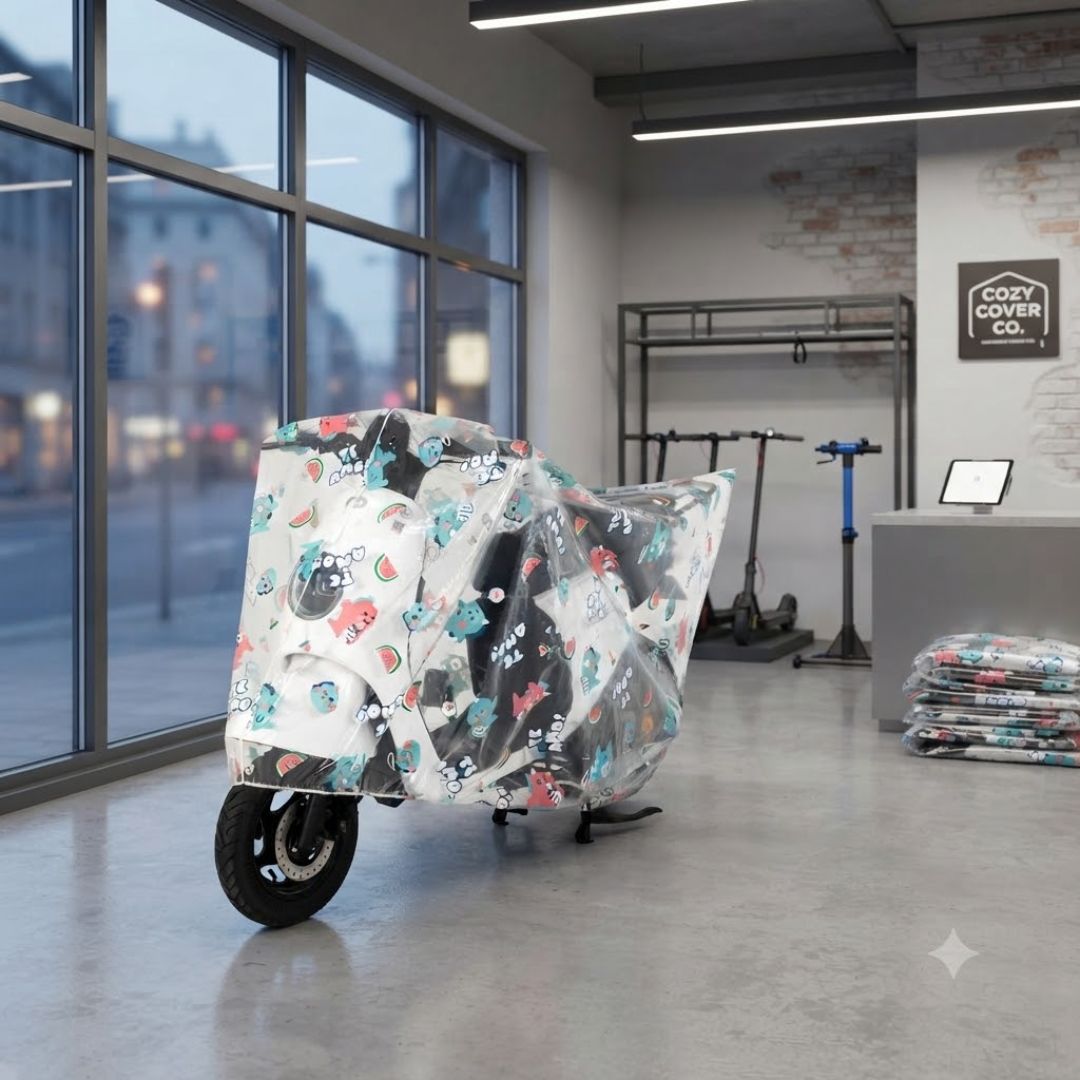 Transparent Waterproof Bike & Motorcycle Rain Cover