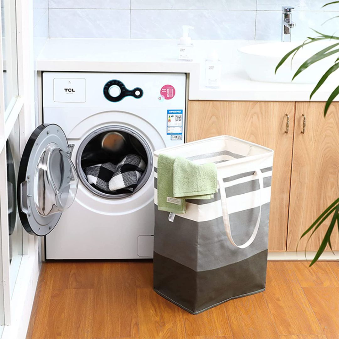 Foldable Laundry Basket 75L For Space Saving And Easy Storage