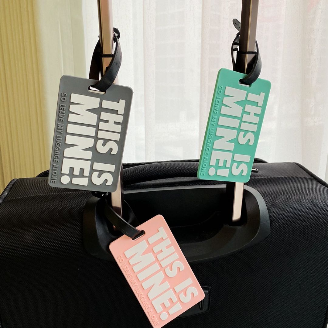 Custom PVC Rubber Luggage Tag