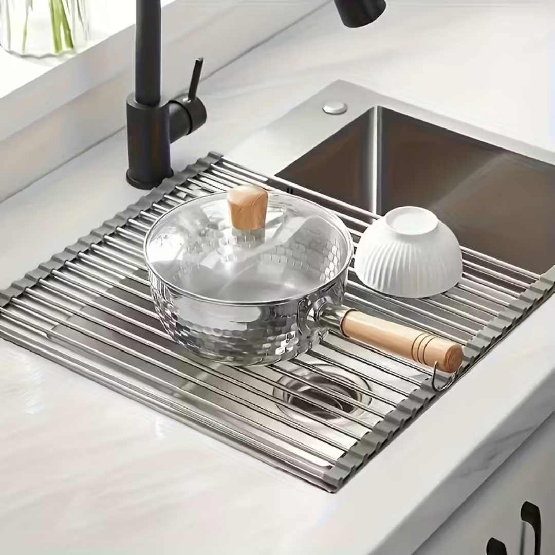 Roll-Up Dishwasher Drying Rack