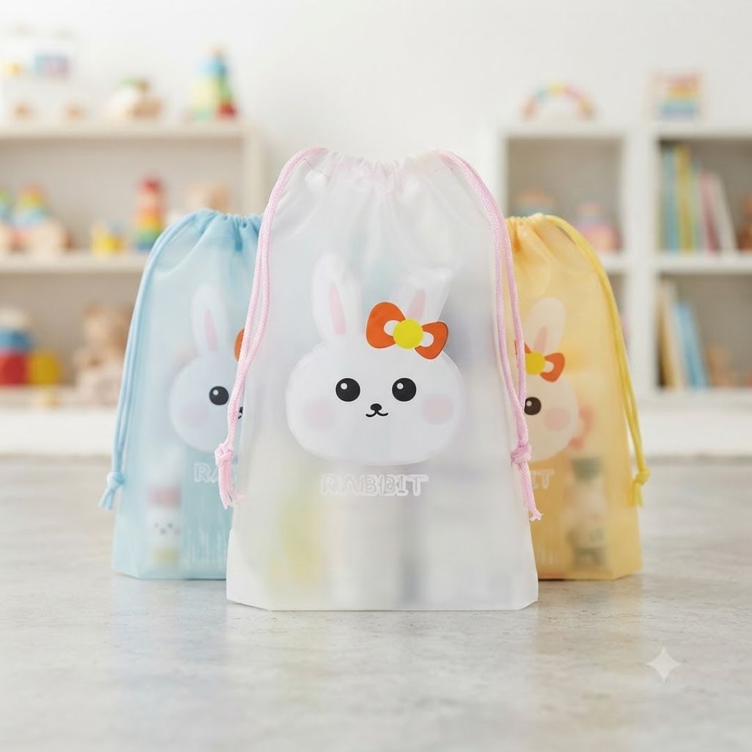 Wholesale Cute Cartoon Pattern Dust Bag for Snacks
