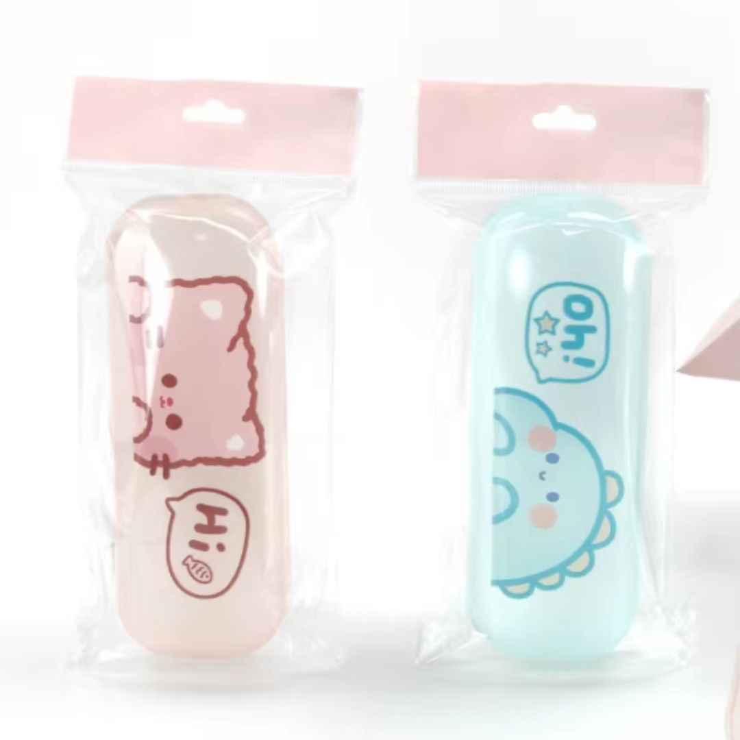Cute Kawaii Eyeglasses Specs Case