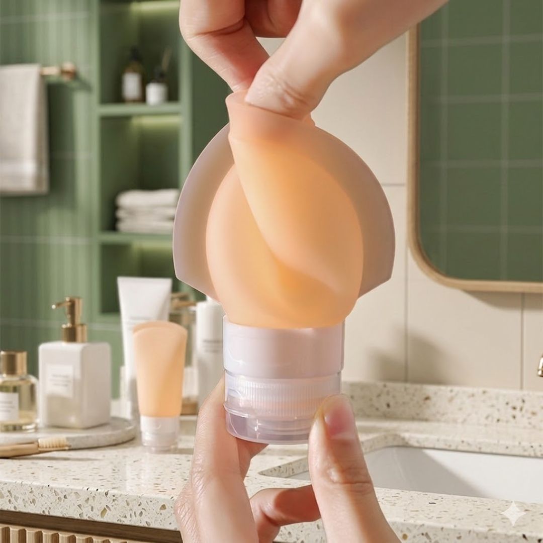 Portable Travel Bottles Soft Silicone Lotion Tube