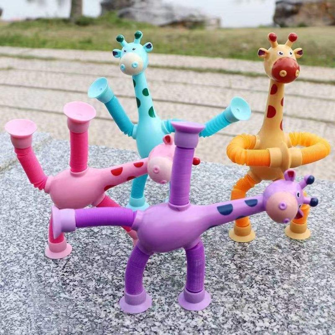 Bend And Stretch Pop Tube Giraffe