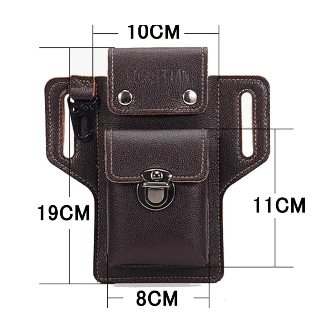 Leather Mobile Belt Pouch