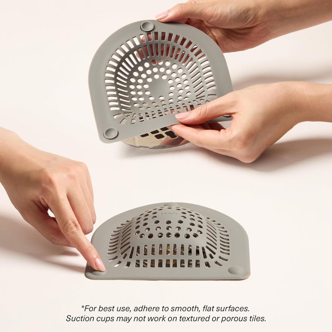 Hair Catcher Silicone Drain Cover for Bath & Shower