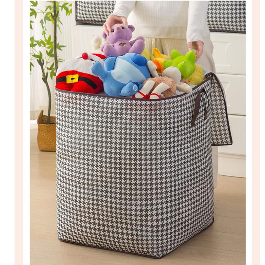 Large Capacity Foldable Clothes Storage Basket