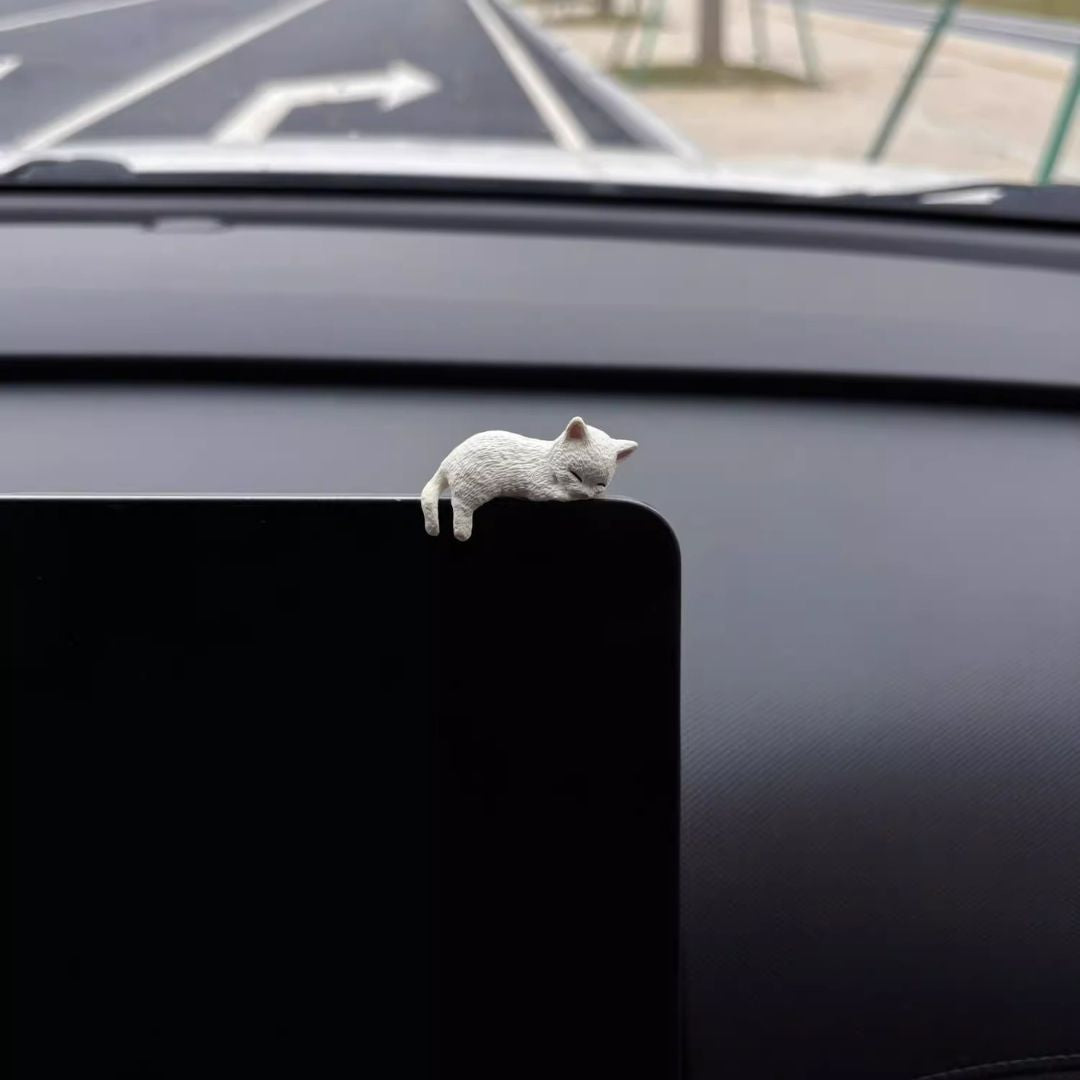 Cute Cat Car Dashboard Ornament
