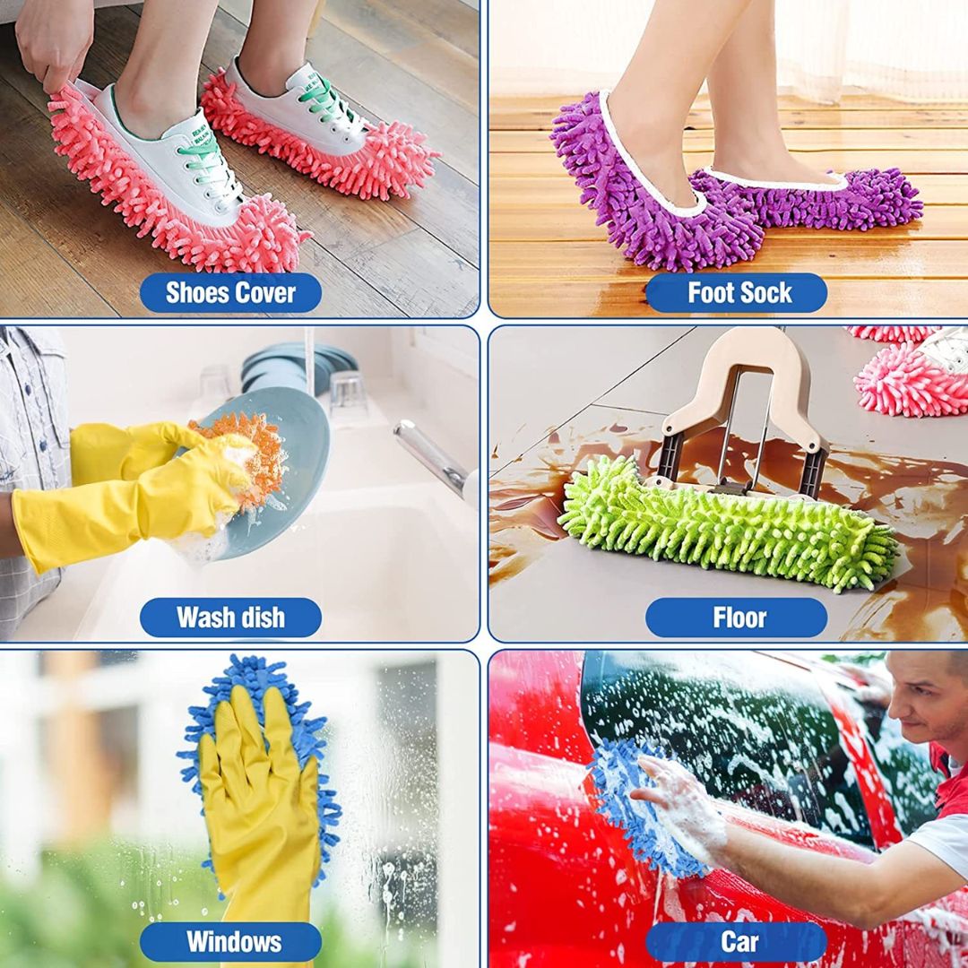 Reusable Dust Mop Shoe Covers