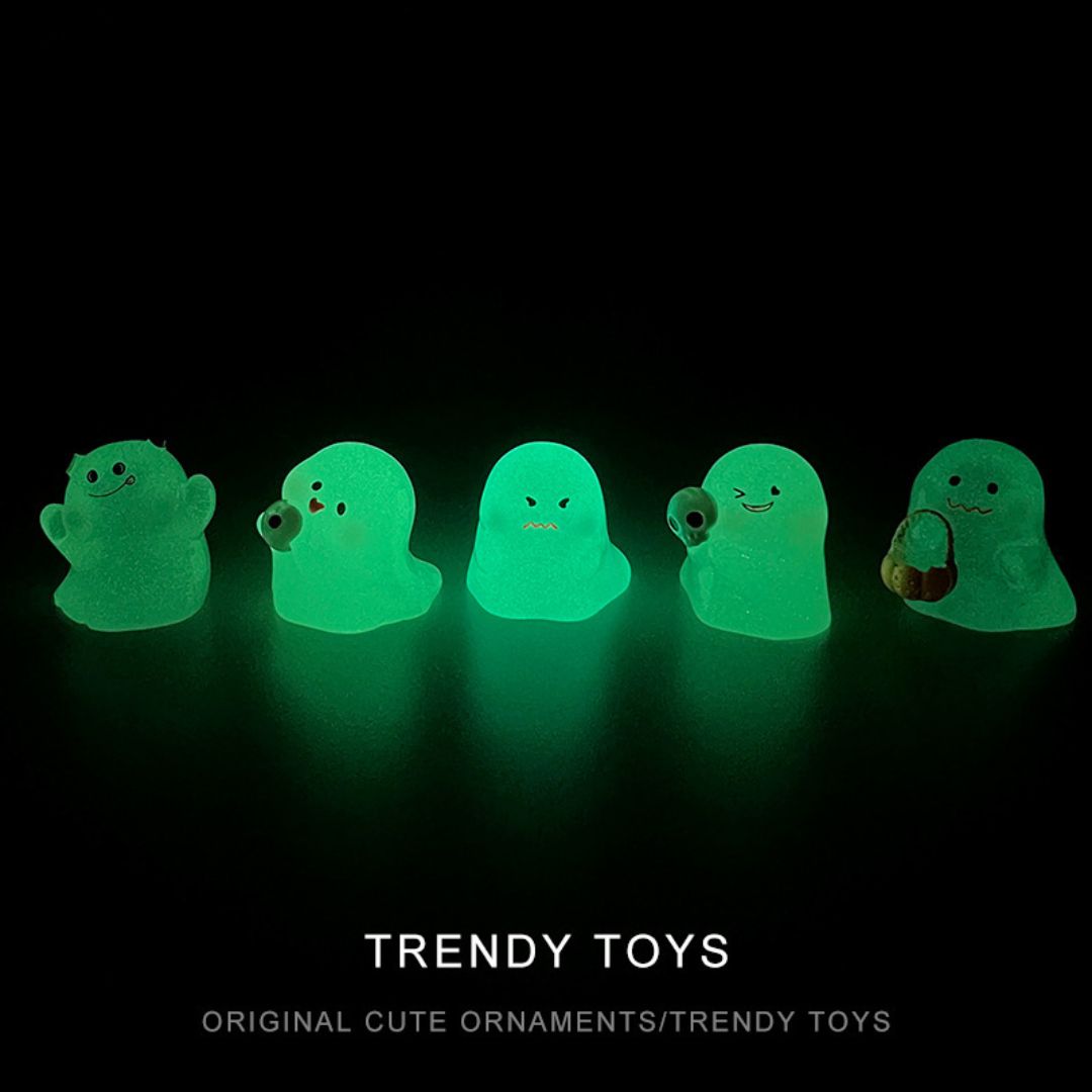 Mini Glowing Ghost Halloween Desk Decor