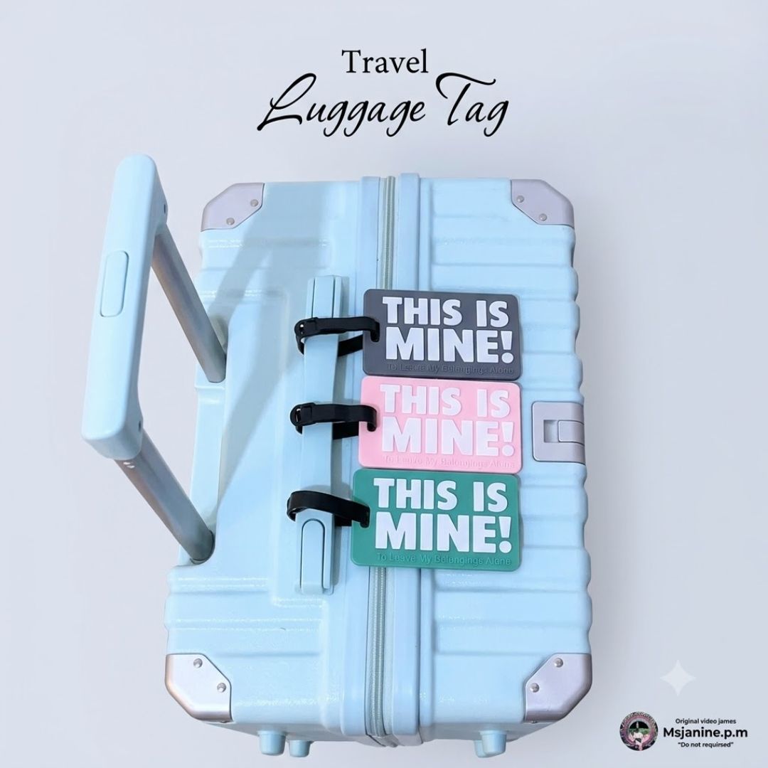 Custom PVC Rubber Luggage Tag
