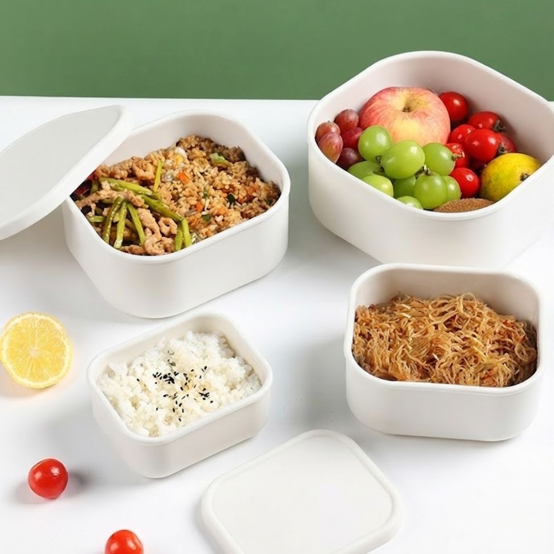BPA-Free Silicone Food Storage Containers