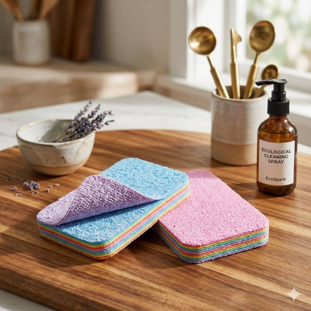 Multi Colored Scrub Sponges